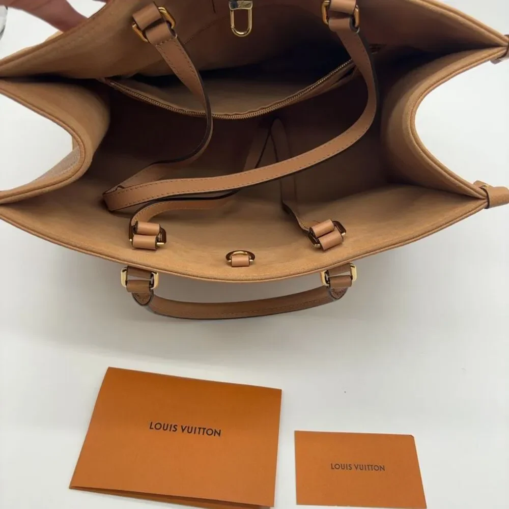 Louis Vuitton Beige Monogram Tote